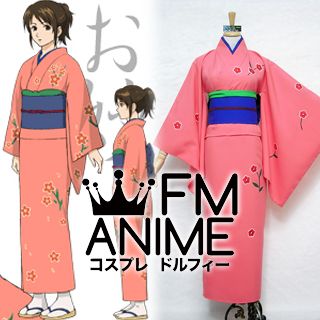 Gintama Tae Shimura Kimono Cosplay Costume