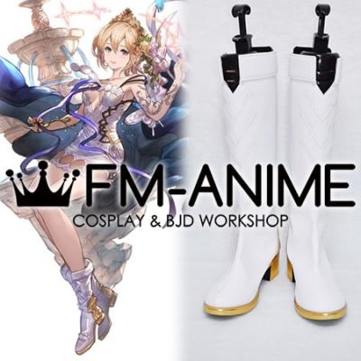 Granblue Fantasy Europa White Cosplay Shoes Boots