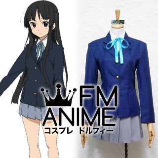 K-On! Yui Mio Tsumugi Ritsu Azusa Female Uniform Cosplay Costume