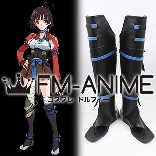 Kabaneri of the Iron Fortress Mumei Cosplay Shoes Boots