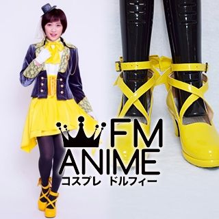 Super Sentai Series Kaitou Sentai Lupinranger VS Keisatsu Sentai Patranger Umika Hayami Lupin Yellow Cosplay Shoes