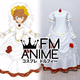 Kid Icarus / Super Smash Bros. 4 Pit (Self Made Design) White Dress Cosplay Costume