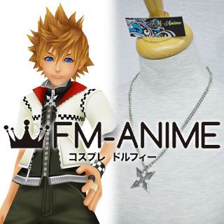 Kingdom Hearts Roxas Cross Necklace Cosplay Accessories