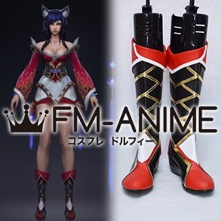 League of Legends Cinematic A New Dawn Ahri Cosplay Shoes Boots