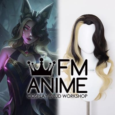 League of Legends Coven Ahri Skin Cosplay Wig