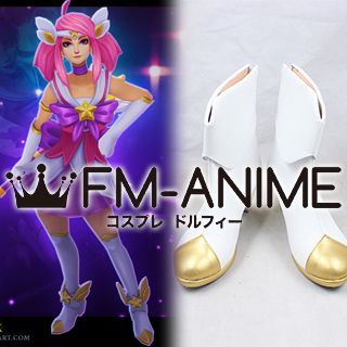 League of Legends Star Guardian Lux Skin Cosplay Shoes Boots