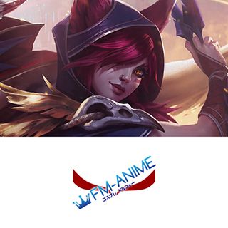 League of Legends Xayah Cosplay Tattoo Stickers