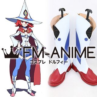 Little Witch Academia Chariot du Nord Cosplay Shoes Boots