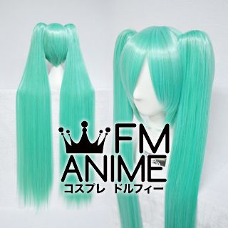 Long Length Clips on Straight Emerald Cosplay Wig