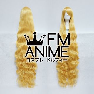 Long Length Wavy Mixed Gold Cosplay Wig (130cm)