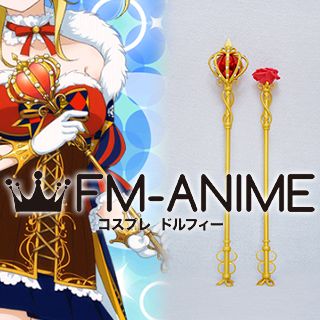 Love Live! Magician Cards Crown Flower Staff Wand Cosplay Accessories Prop
