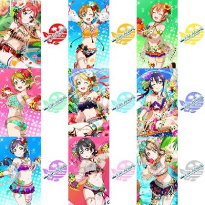 Love Live! Tropical Cosplay Tattoo Stickers