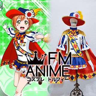Love Live! Rin Hoshizora Magician Cards Cosplay Costume with Hat
