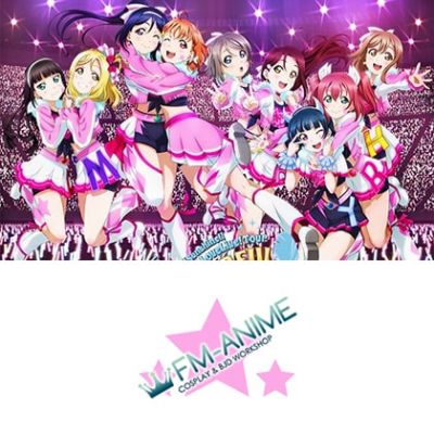 Love Live! Sunshine!! Miracle Wave Cosplay Tattoo Stickers