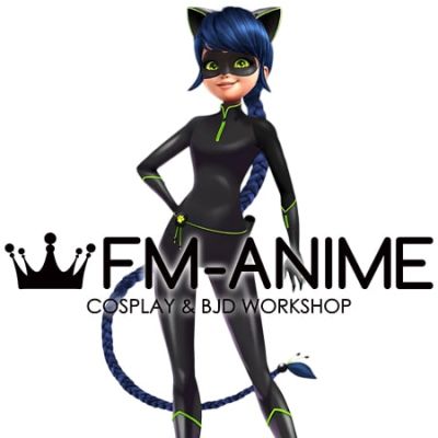 Miraculous: Tales of Ladybug & Cat Noir Lady Noire Cosplay Wig