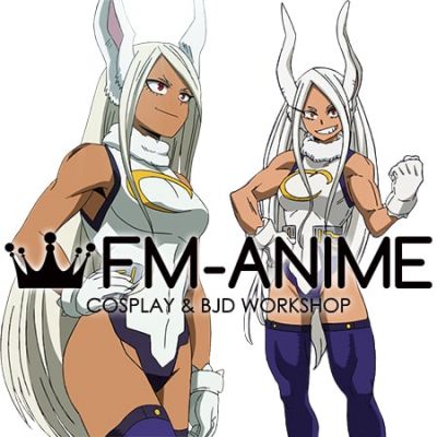 My Hero Academia Rumi Usagiyama Rabbit Hero Mirko Hero Cosplay Costume