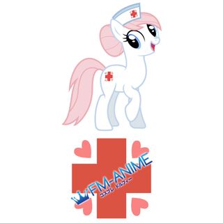 My Little Pony Nurse Redheart Cutie Mark Cosplay Tattoo Stickers