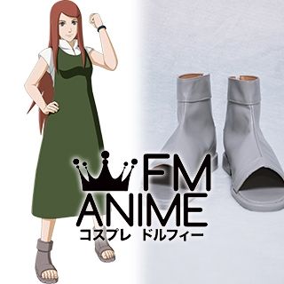 Naruto Kushina Uzumaki Cosplay Shoes Boots