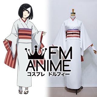 Noragami Nora White Kimono Cosplay Costume