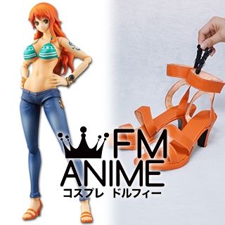 One Piece Nami Timeskip After 2 Years Cosplay Shoes (Foot length 23cm)