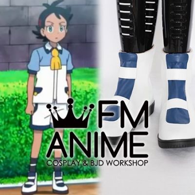 Pokemon Journeys Gou School Uniform Cosplay Shoes Boots