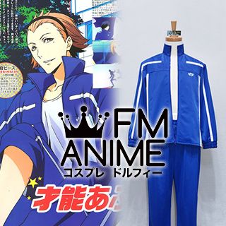 Prince of Stride Honan Blue Sport Uniform Cosplay Costume (Version 2)