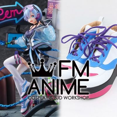 Re:ZERO -Starting Life in Another World- Rem Neon City Ver. Cosplay Shoes Boots