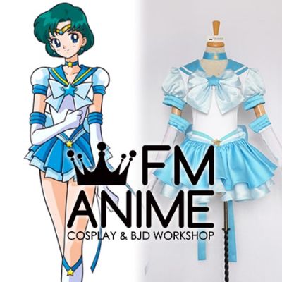 Sailor Moon Eternal Sailor Mercury Ami Mizuno Cosplay Costume