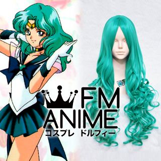 Sailor Moon Michiru Kaioh (Sailor Neptune) Cosplay Wig