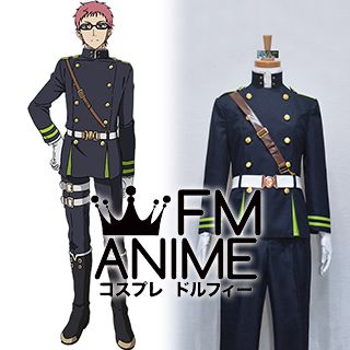 Seraph of the End Shiho Kimizuki Military Uniform Cosplay Costume