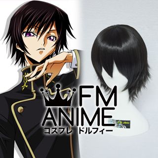 Code Geass: Lelouch of the Rebellion Lelouch Lamperouge Cosplay Wig