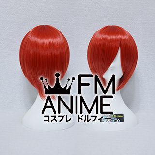 Short Straight Red Cosplay Wig