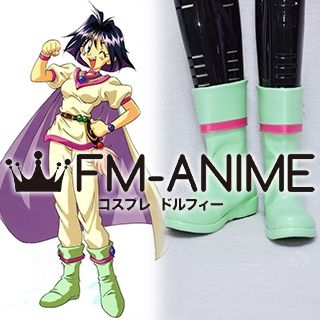 Slayers Amelia Green Cosplay Shoes Boots