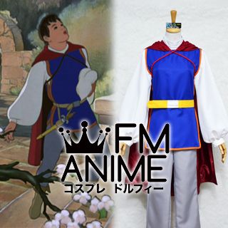 Snow White and the Seven Dwarfs Prince Cosplay Costume