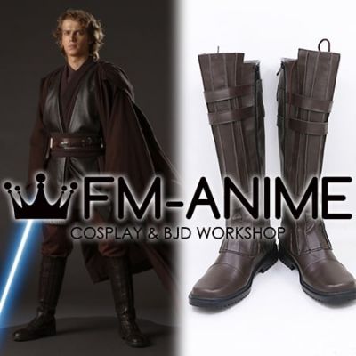 Star Wars: Episode III Revenge of the Sith Anakin Skywalker Cosplay Shoes Boots