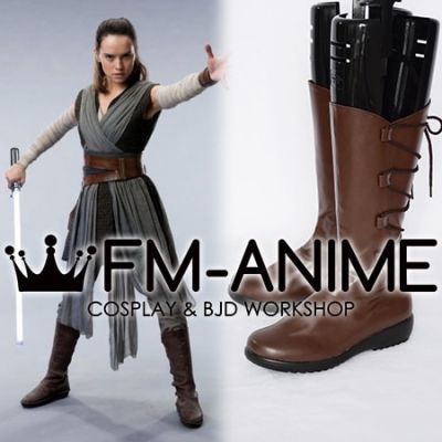 Star Wars: Episode VIII – The Last Jedi Rey Cosplay Shoes Boots
