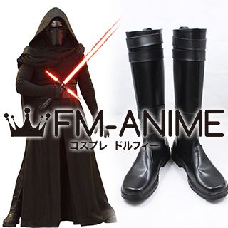 Star Wars Kylo Ren Black Cosplay Shoes Boots