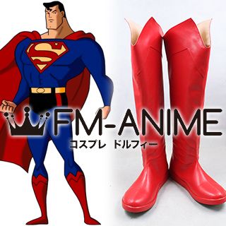 DC Comics Superman Cosplay Shoes Boots