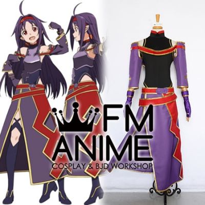 Sword Art Online II Konno Yuuki ALfheim Online ALO Cosplay Costume