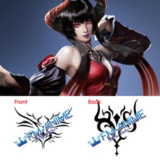 Tekken 7 Eliza Cosplay Tattoo Stickers