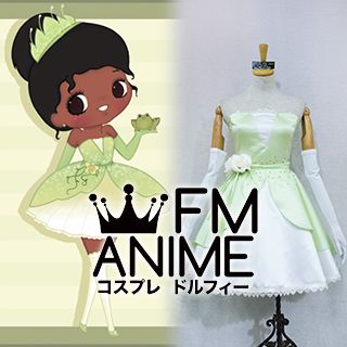 The Princess and the Frog (Disney 2009 film) Tiana Sailor Tiana Dress Cosplay Costume