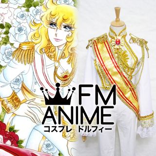 The Rose of Versailles Oscar Cosplay Costume (White Version)