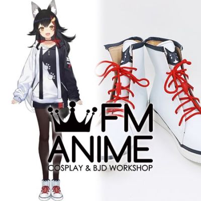 Hololive Ookami Mio Second Costume Virtual YouTuber Vtuber Cosplay Shoes Boots