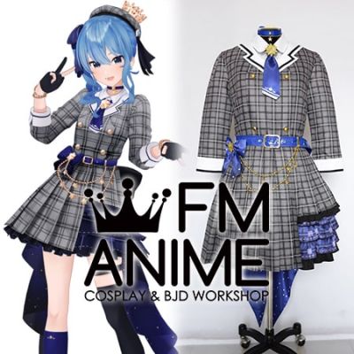 Virtual YouTuber Vtuber Hololive Hoshimachi Suisei Cosplay Costume