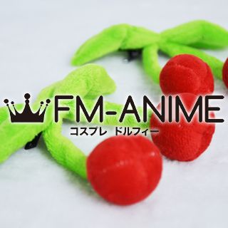 [Display] Vocaloid Hatsune Miku Sakura 2012 Version Cherry Headdress Plush Doll Cosplay Accessories Props