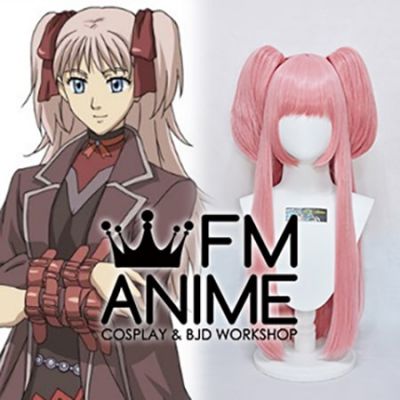 Wild Arms 4 Raquel Applegate Pink Cosplay Wig