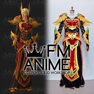 World of Warcraft The Blood Elf Heritage Armor Female Cosplay Costume