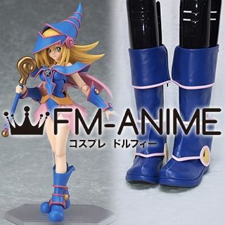 Yu-Gi-Oh! Dark Magician Girl Dark Blue Cosplay Shoes Boots