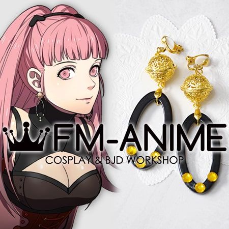 Fire Emblem: Three Houses Hilda Goneril After 5 Year Time Skip Cosplay Earrings Accessory