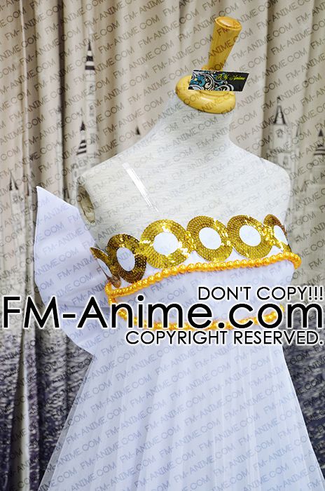 FM-Anime  Sailor Moon Princess Serenity Dress Cosplay Costume Set with  Accessories (Anime Version)